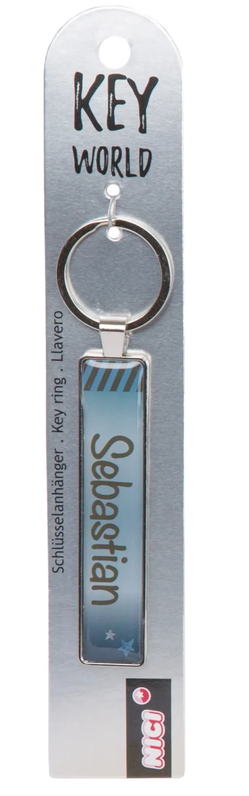 Schlüsselanhänger Key World 'Sebastian'