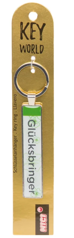 Schlüsselanhänger Key World 'Glücksbringer'