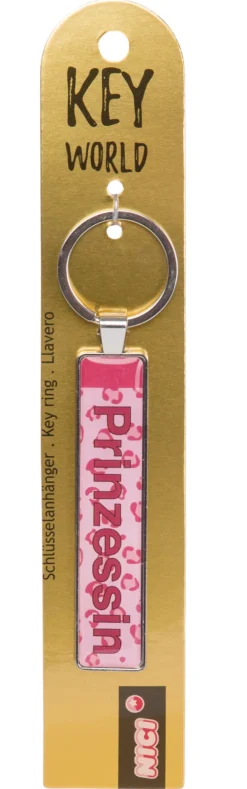 Schlüsselanhänger Key World 'Prinzessin'
