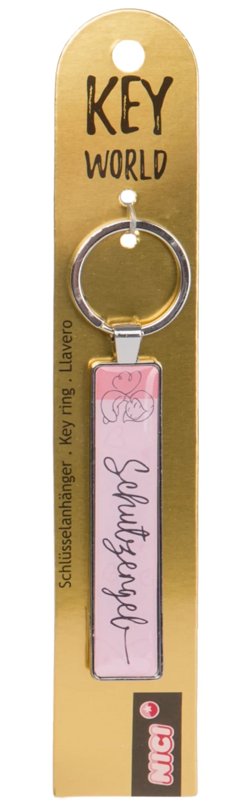 Schlüsselanhänger Key World 'Schutzengel'