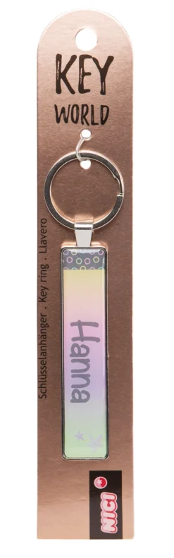 Schlüsselanhänger Key World 'Hanna'