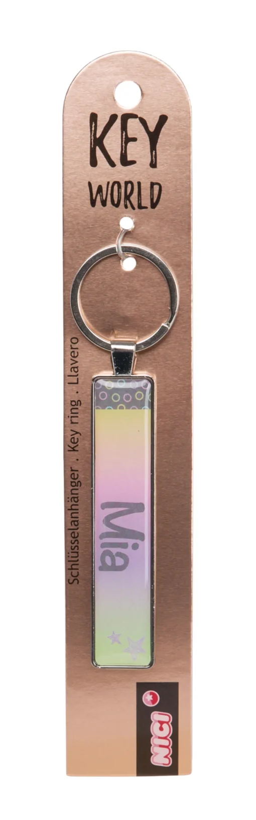 Schlüsselanhänger Key World 'Mia'