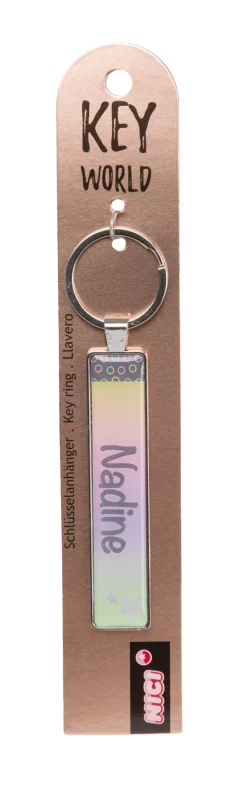 Schlüsselanhänger Key World 'Nadine'