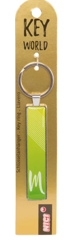 Schlüsselanhänger Key World 'M'