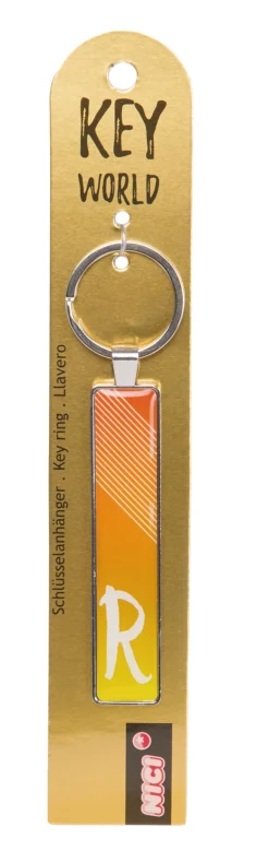 Schlüsselanhänger Key World 'R'