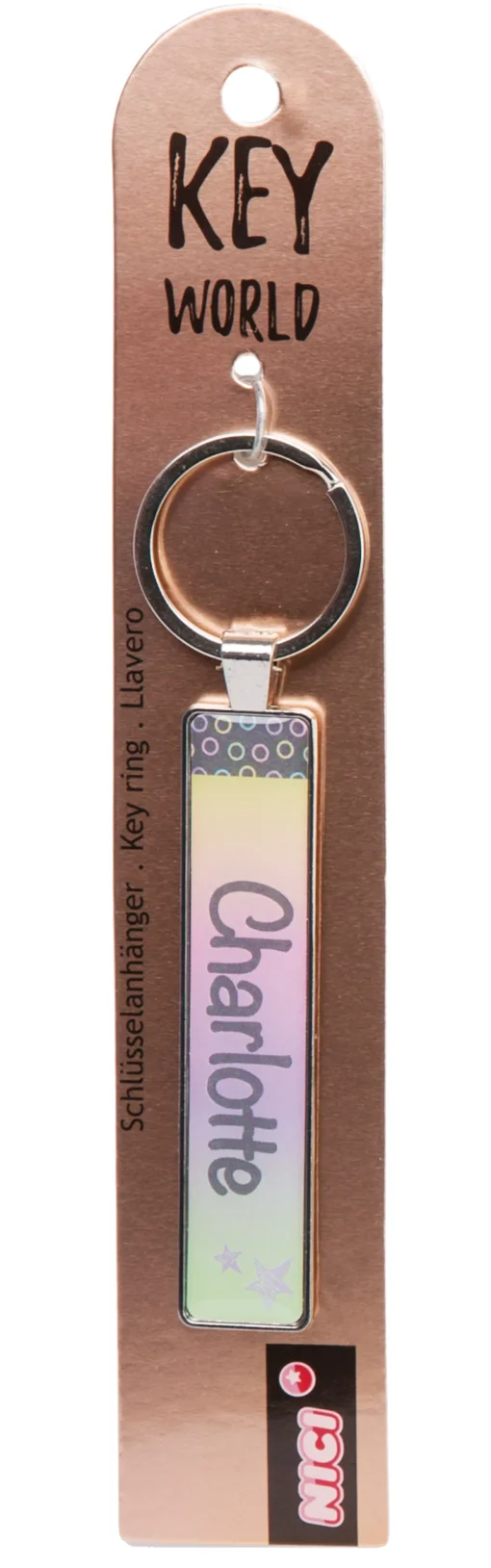 Schlüsselanhänger Key World 'Charlotte'