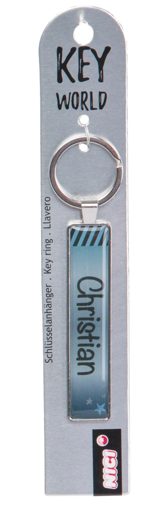 Schlüsselanhänger Key World 'Christian'