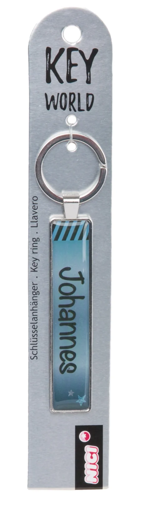 Schlüsselanhänger Key World 'Johannes'