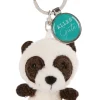 Schlüsselanhänger Panda mit Anhänger "Alles Gute"