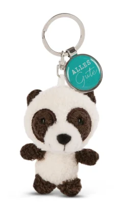 Schlüsselanhänger Panda mit Anhänger "Alles Gute"