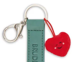 Schlüsselanhänger "Bruderherz" Herz
