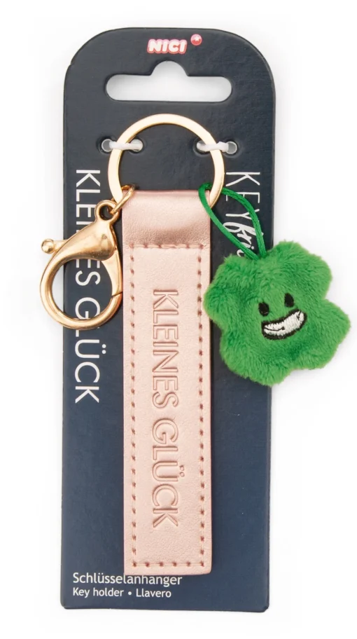 Schlüsselanhänger "Kleines Glück" Kleeblatt
