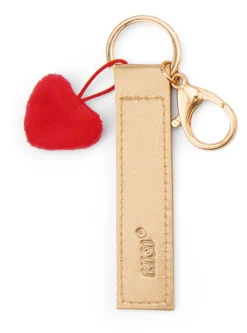 Schlüsselanhänger "Liebe das Leben" Herz