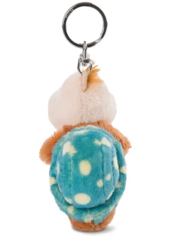 Schlüsselanhänger Schnecke blau