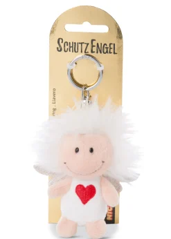 Schlüsselanhänger Schutzengel mit Symbol Herz
