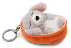Schlüsselanhänger Sleeping Pets Grauer Pudel NICI GREEN