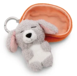 Schlüsselanhänger Sleeping Pets Grauer Pudel NICI GREEN