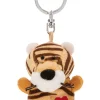 Schlüsselanhänger Tiger mit Herz
