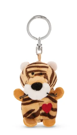 Schlüsselanhänger Tiger mit Herz
