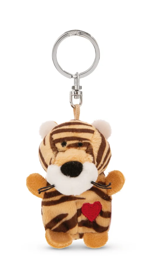 Schlüsselanhänger Tiger mit Herz