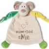 Schmusetuch Hund "Mum+Dad=Me"