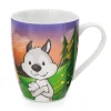 Tasse Wolf Winny & Streifenhörnchen Jojo
