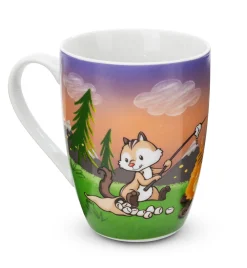 Tasse Wolf Winny & Streifenhörnchen Jojo