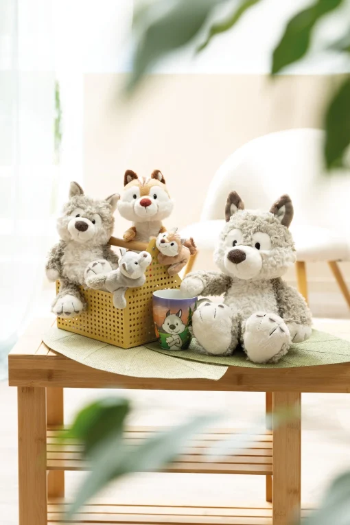 Tasse Wolf Winny & Streifenhörnchen Jojo